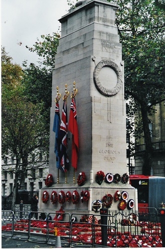 2 Památník na Whitehall v Londýně